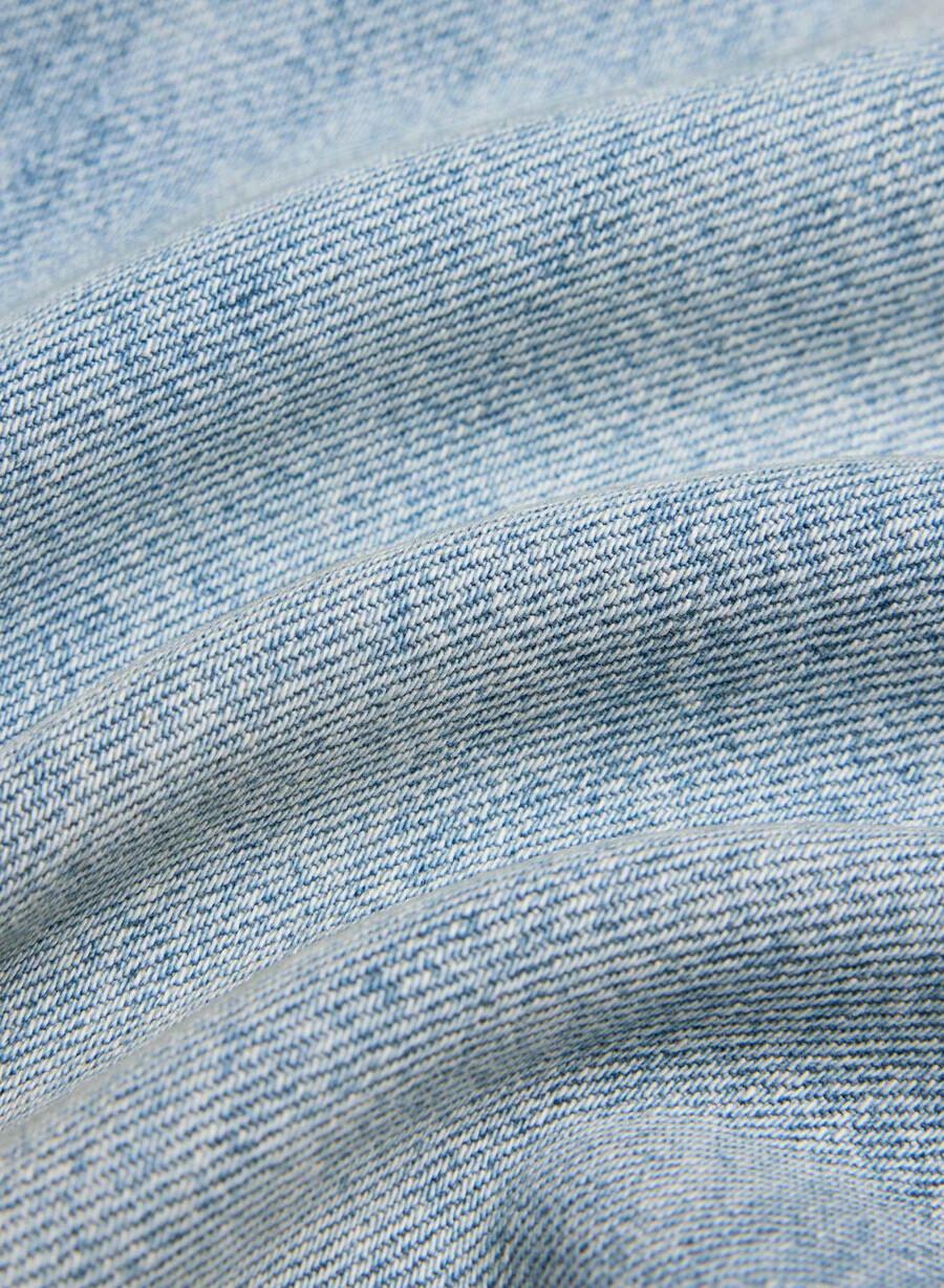 denim forum farrah lo-rise wide jean 7 yrs bleu taboo