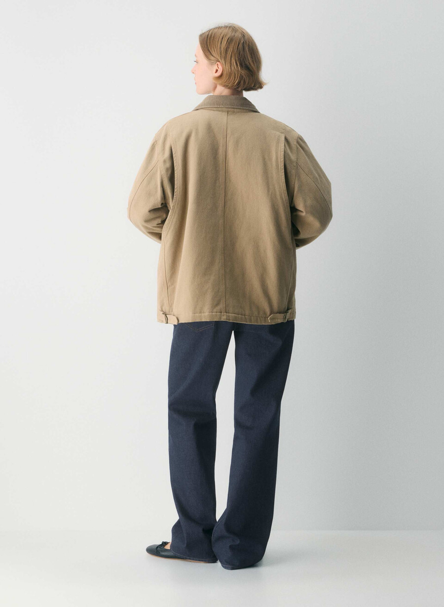 barnett chore jakke tan khaki