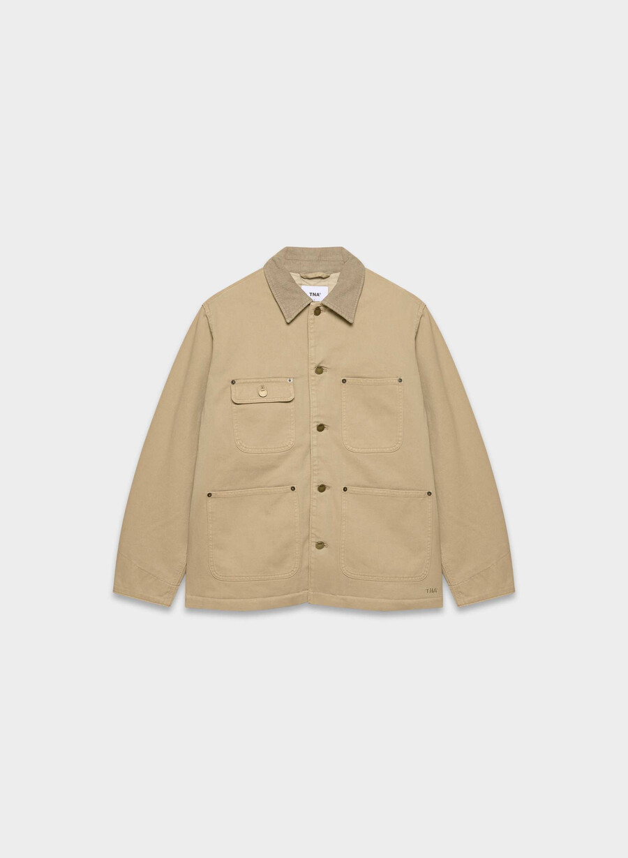 barnett chore jakke tan khaki