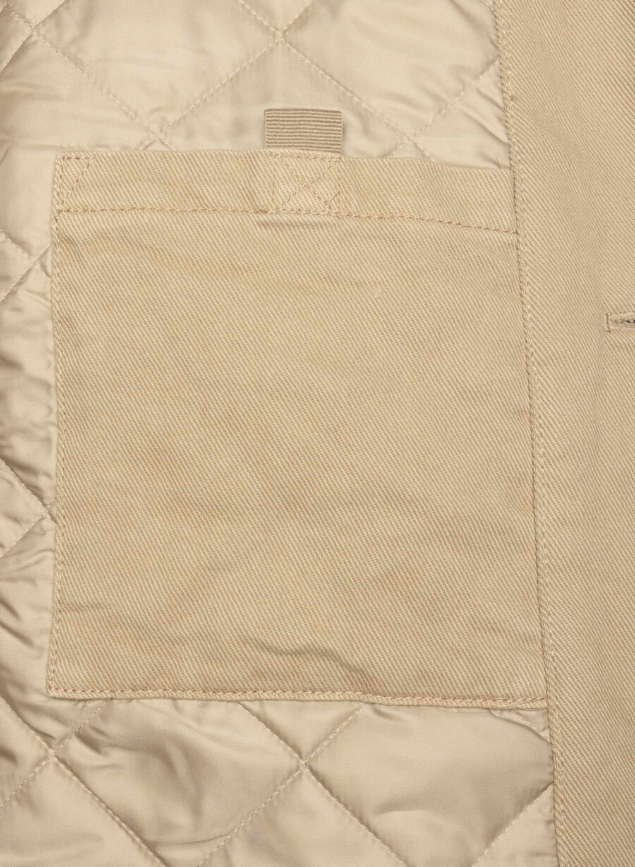 barnett chore jakke vintage tan khaki