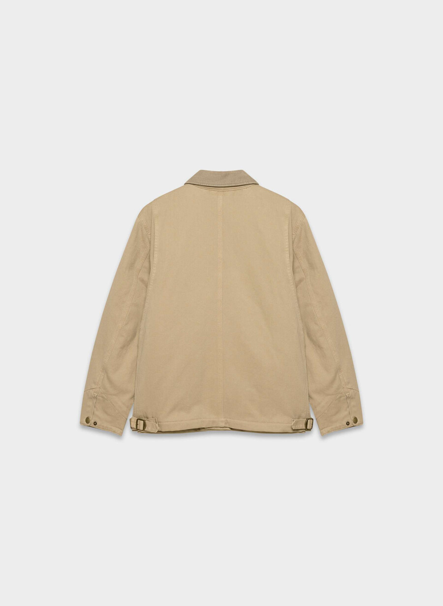barnett chore jakke vintage tan khaki