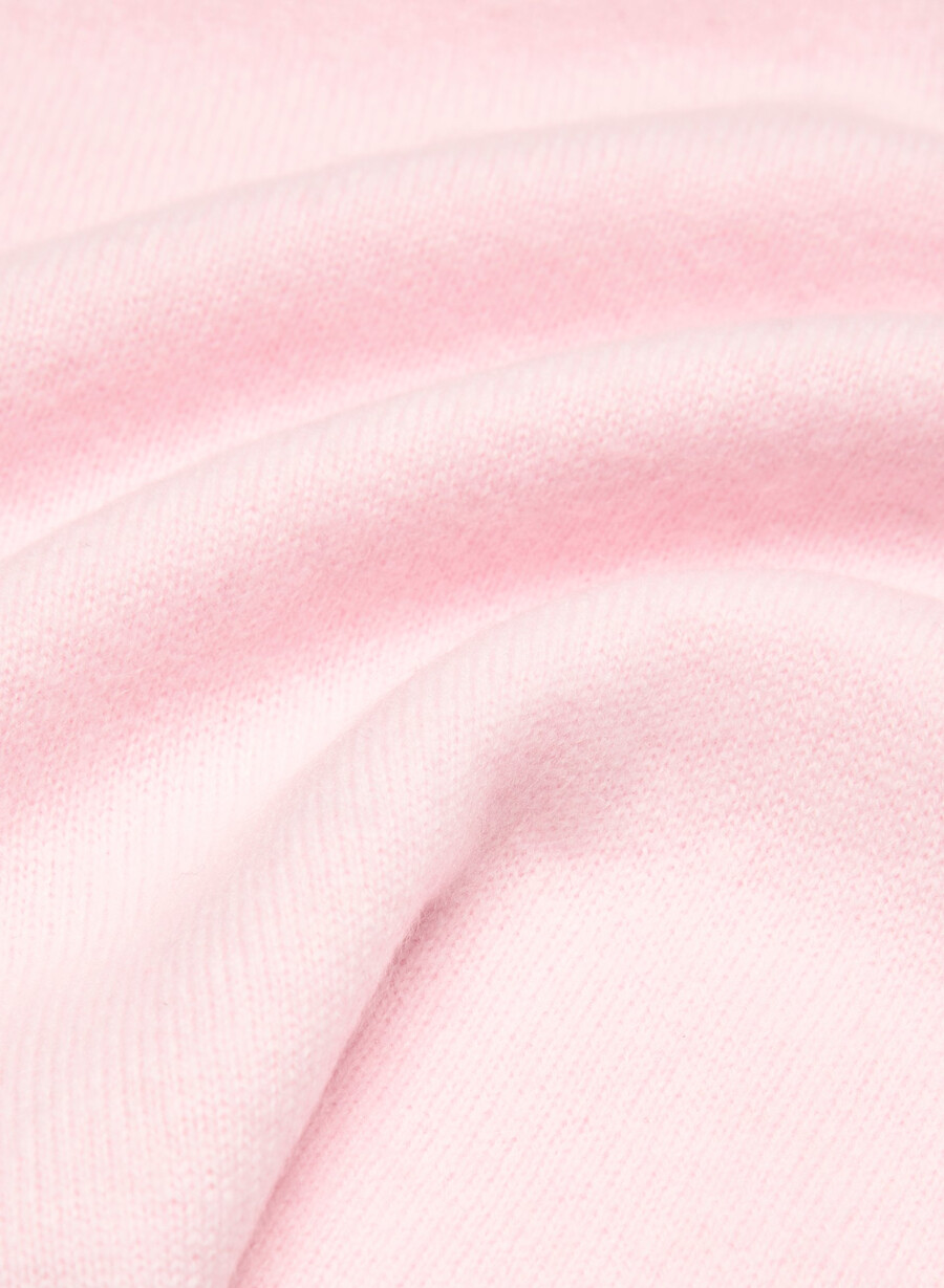 bare cashmere provenance polo langermet villa pink