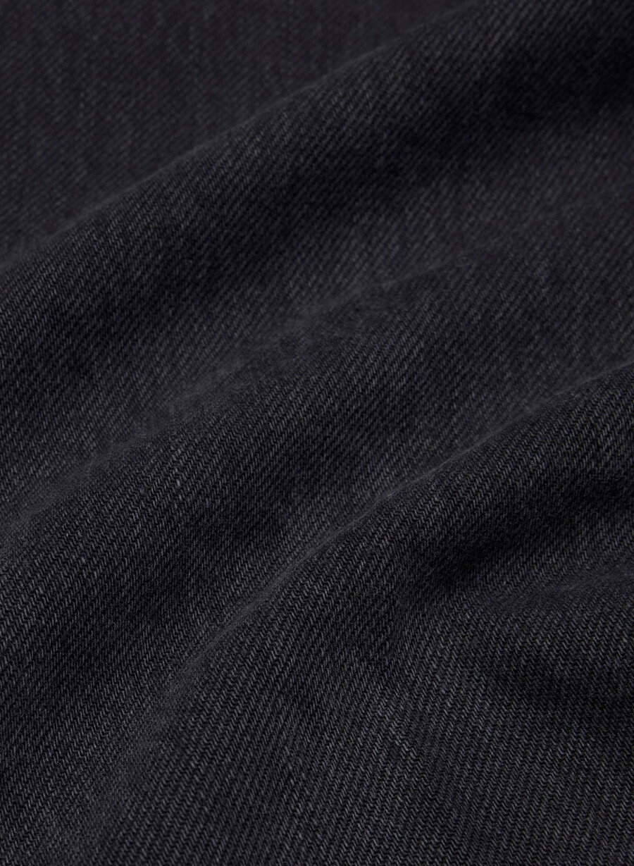 denim forum farrah curve-fit hi-rise wide jean svart eyeliner