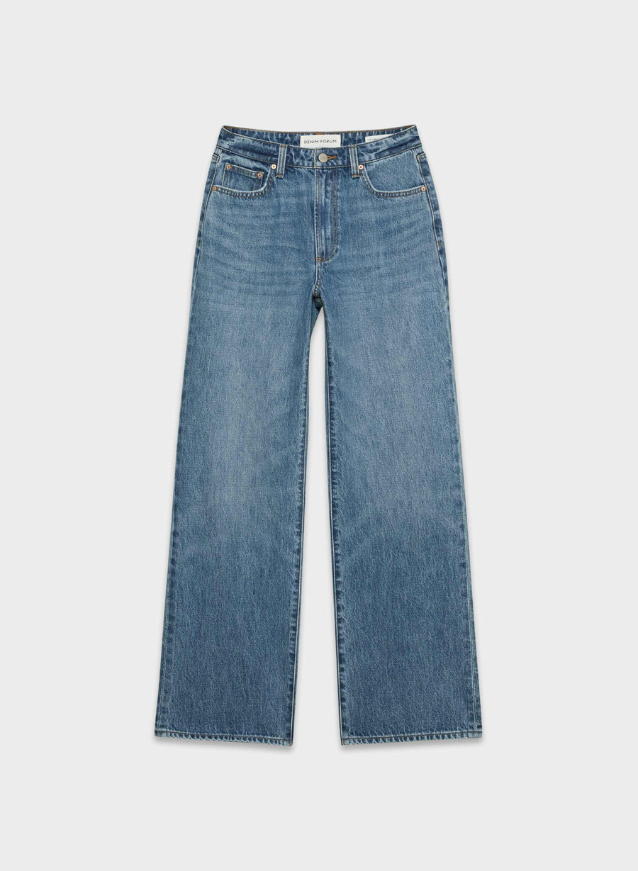 denim forum farrah curve-fit high-rise wide jeans 5 yrs kiss n tell bl