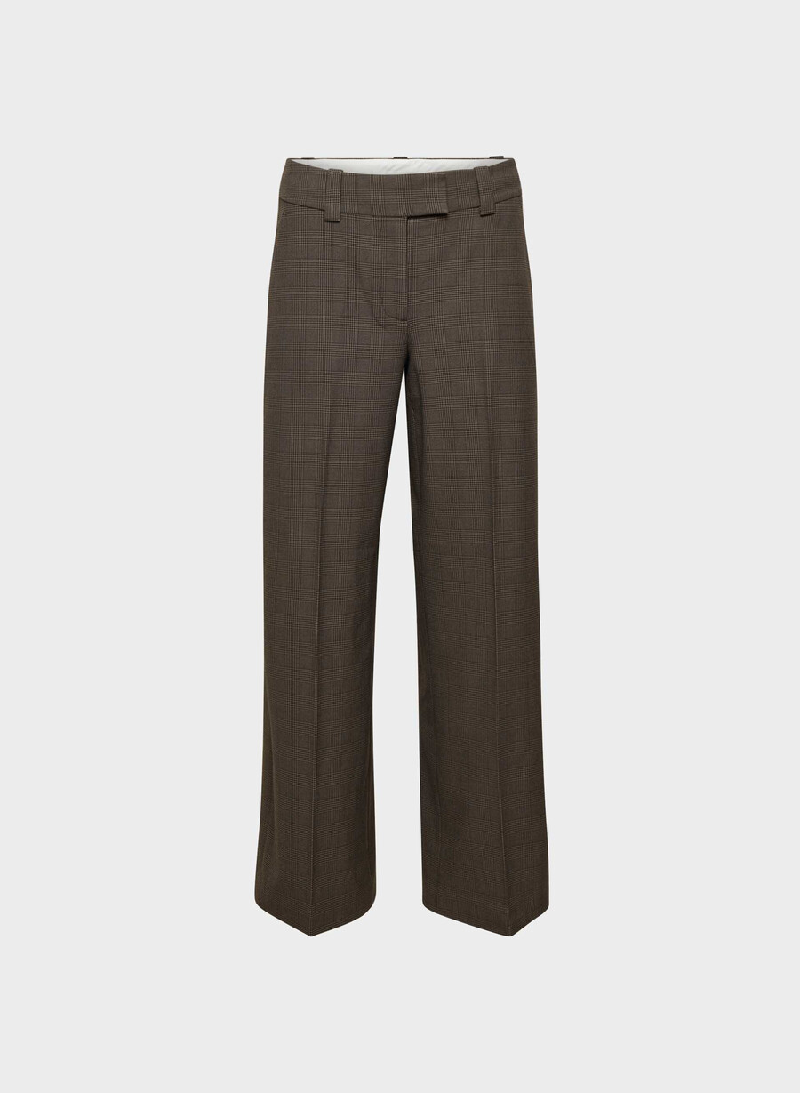 seville bukse - twill merle chk cl tph ch
