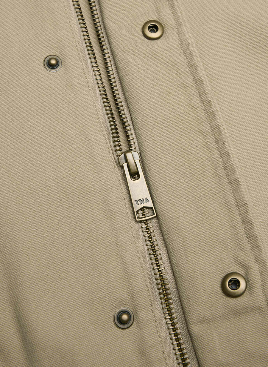 jasper feltjakke tan khaki
