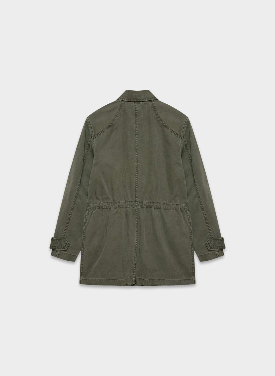 jasper feltjakke vintage mØrk oliven