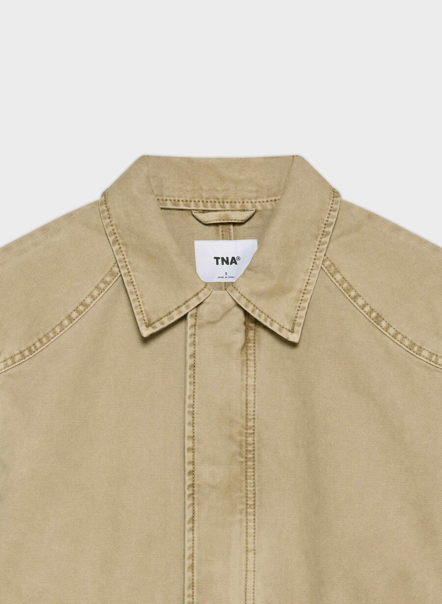 jasper feltjakke vintage tan khaki
