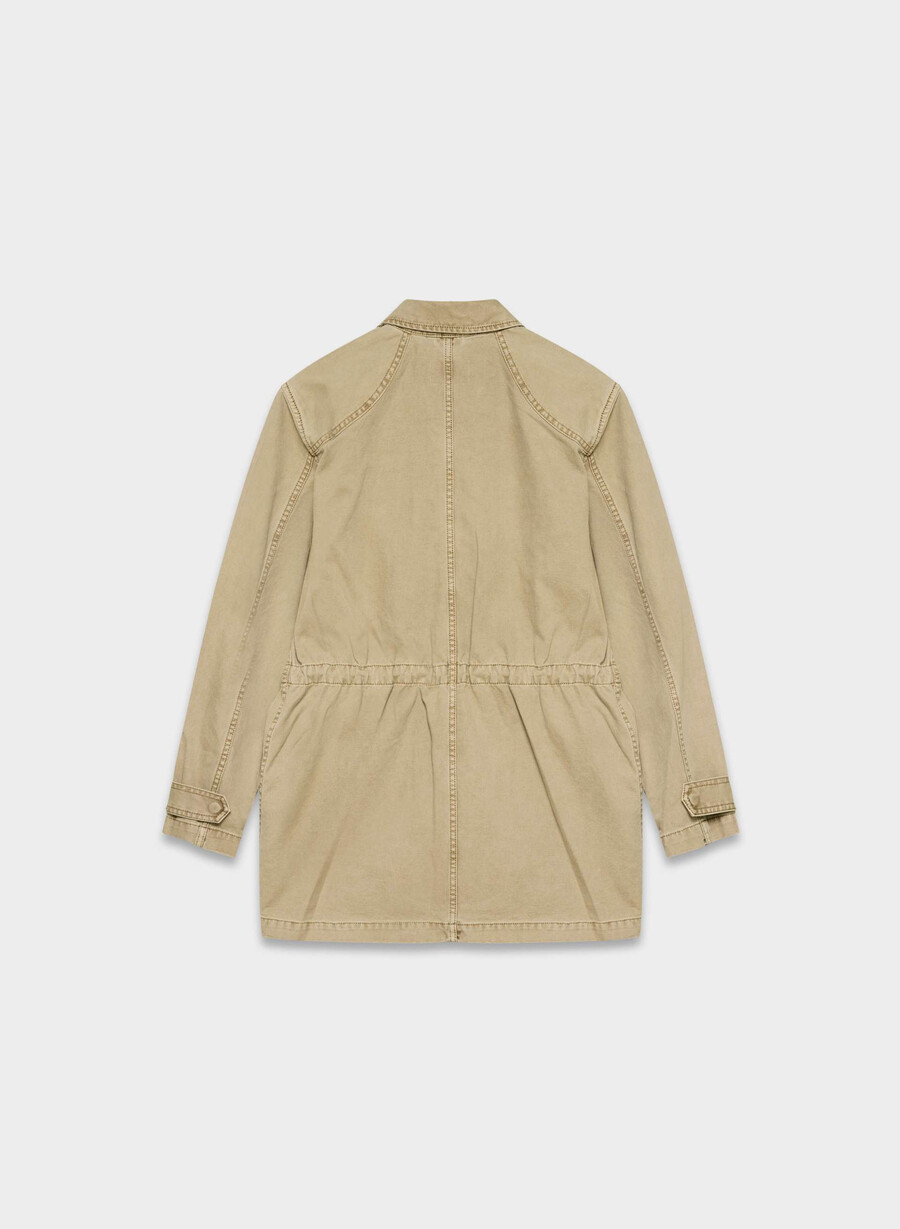 jasper feltjakke vintage tan khaki