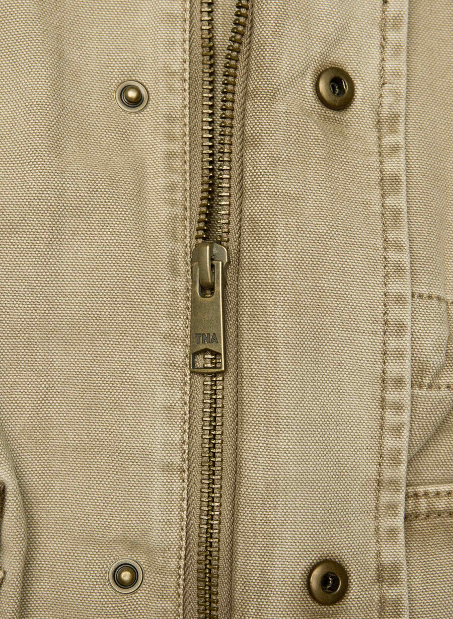 jasper feltjakke vintage tan khaki