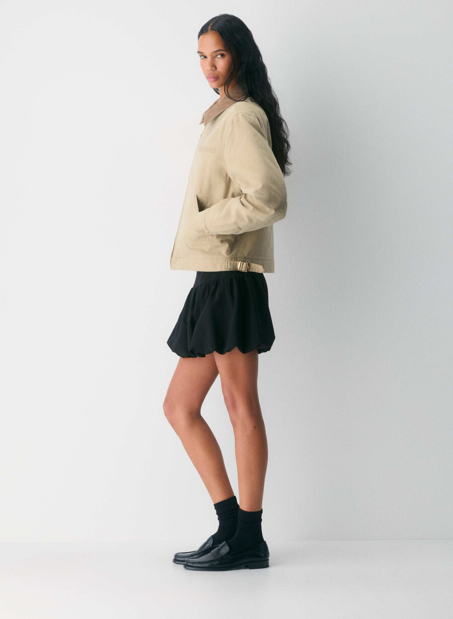 barkley hip workwear jakke tan khaki