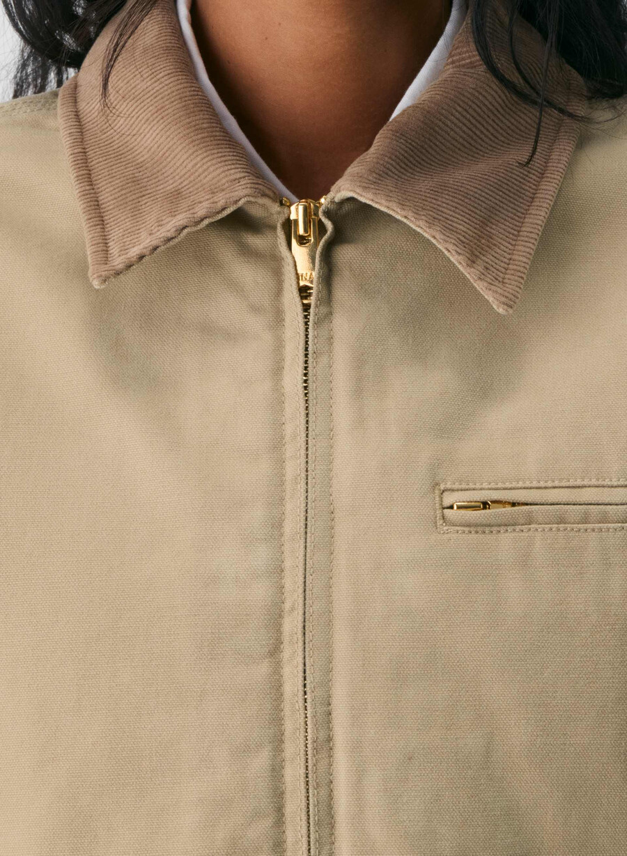 barkley hip workwear jakke tan khaki