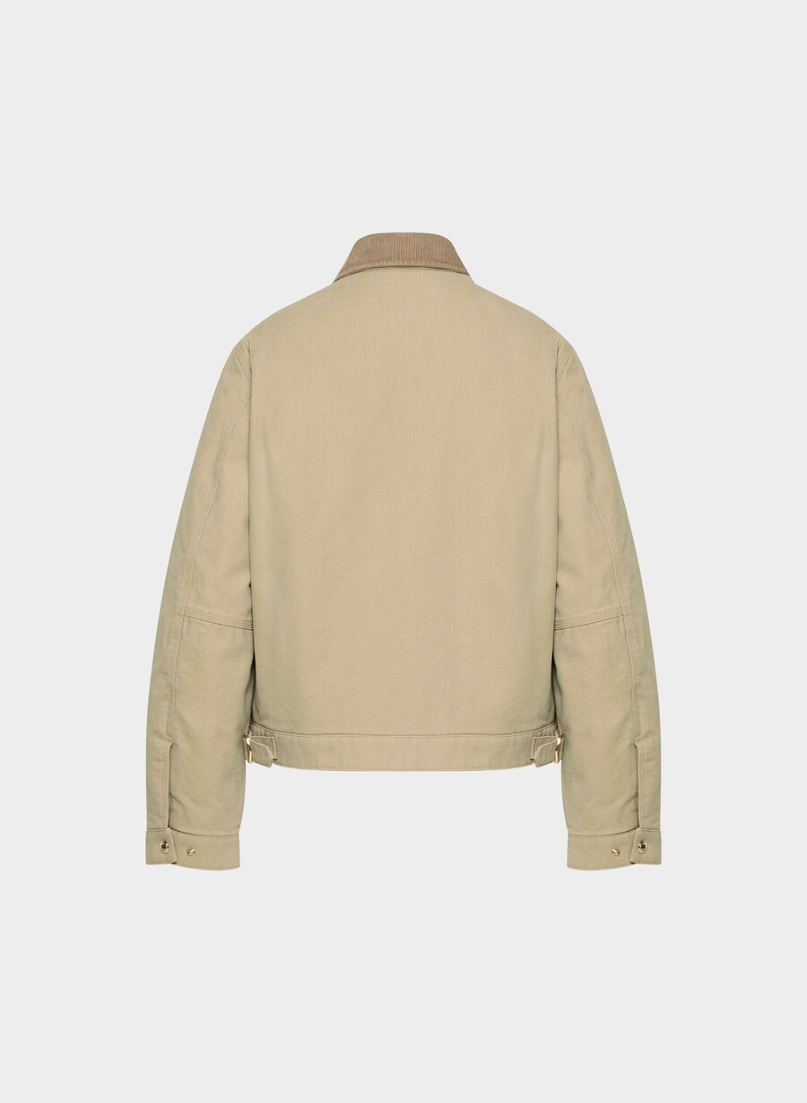 barkley hip workwear jakke tan khaki