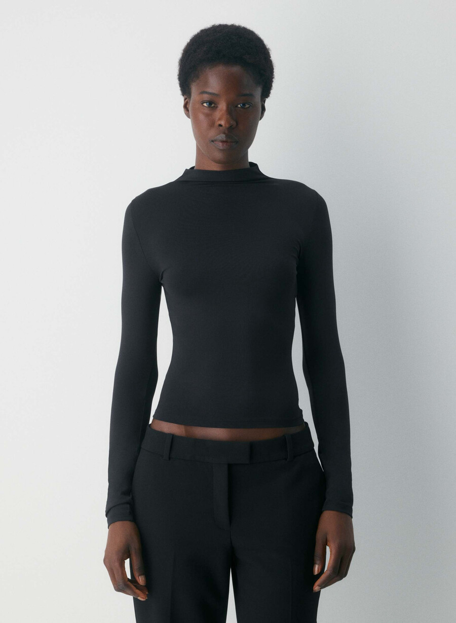 original contour lyric mockneck svart