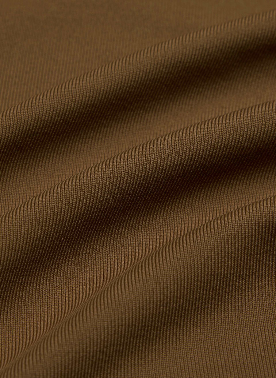 original contour lyric mockneck sjokoladebrun