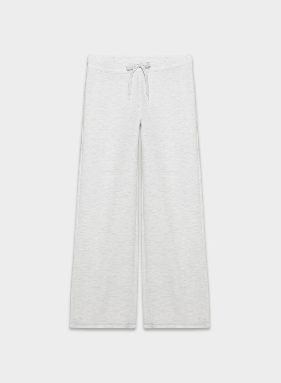 wafflex marks pant heather cloud white