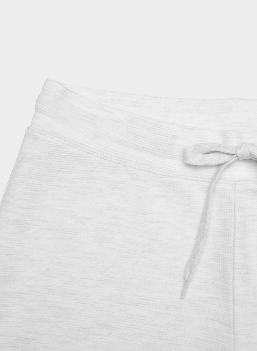 wafflex marks pant heather cloud white
