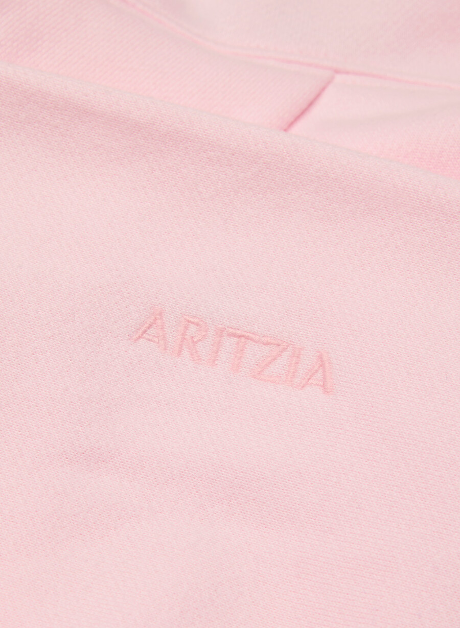 koselig fleece mega-hettegenser villa rosa