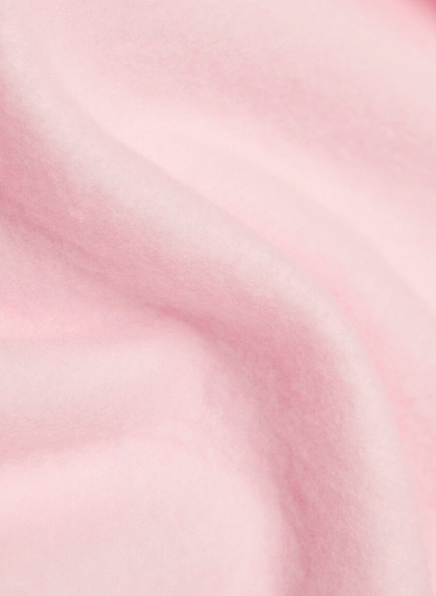 koselig fleece mega-hettegenser villa rosa