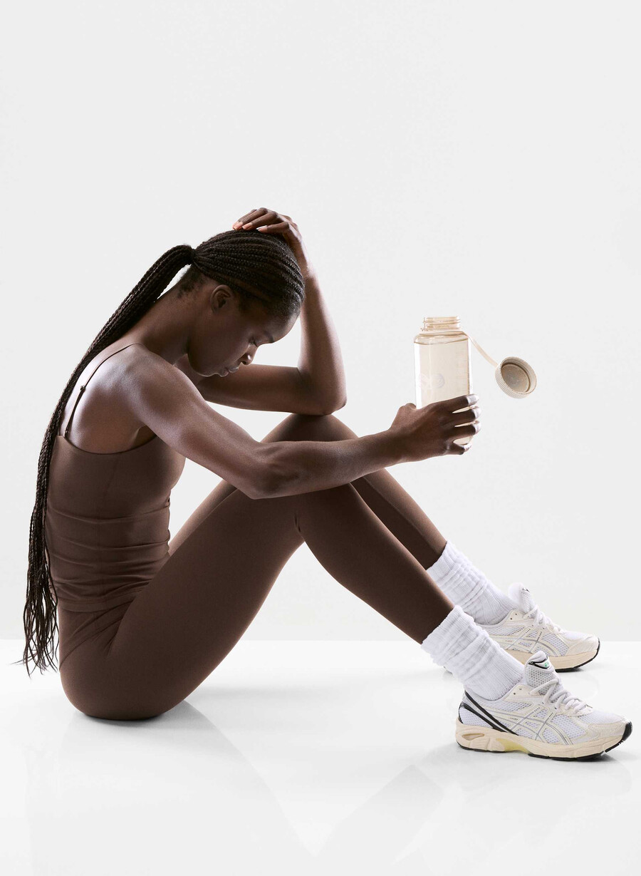 butter agility sports tanktop rich mocha brun