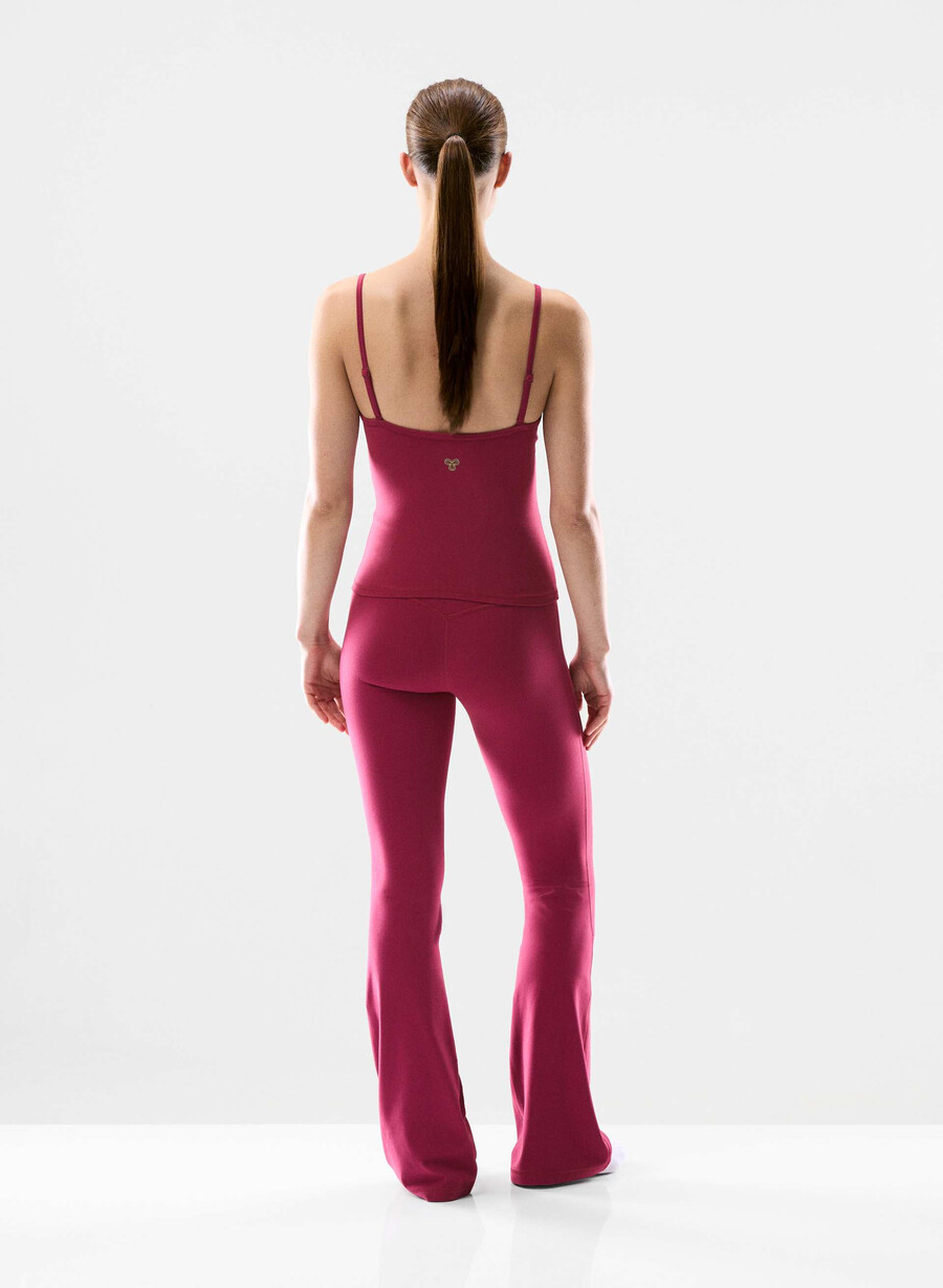 butter cheeky infinite hi flare 32 leggings juicy rose