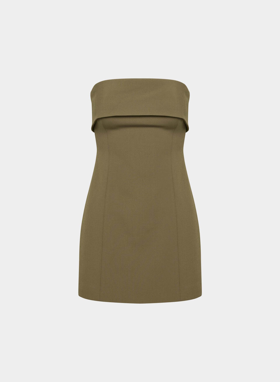 elementkjole cello brun