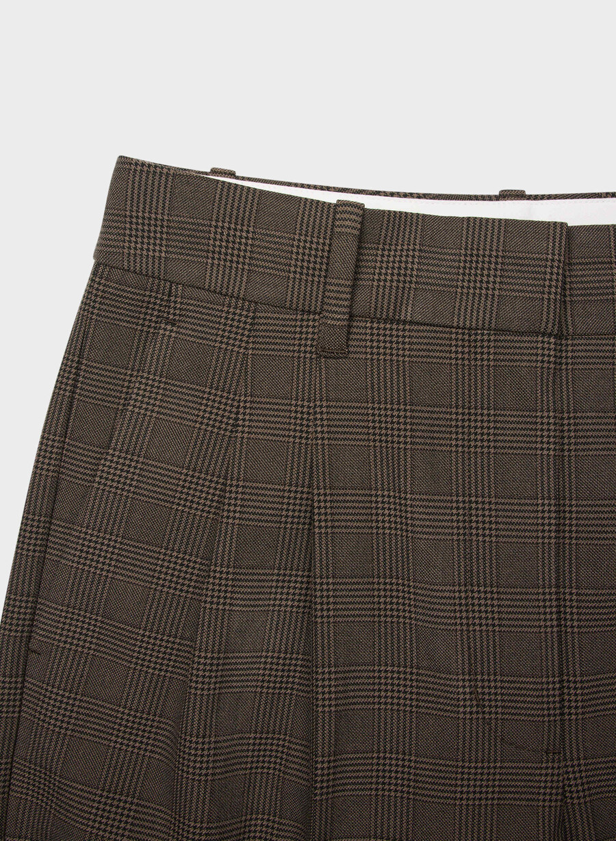 the effortless pant – twill merle chk cl tph ch