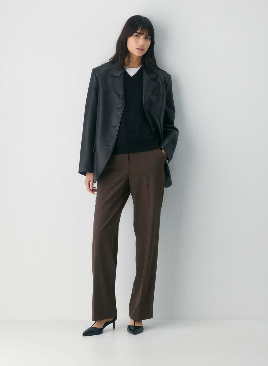 the limitless pant – twill sanford chk rm brblk