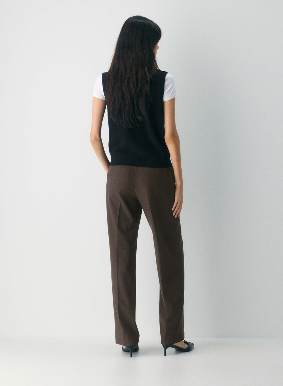 the limitless pant – twill sanford chk rm brblk