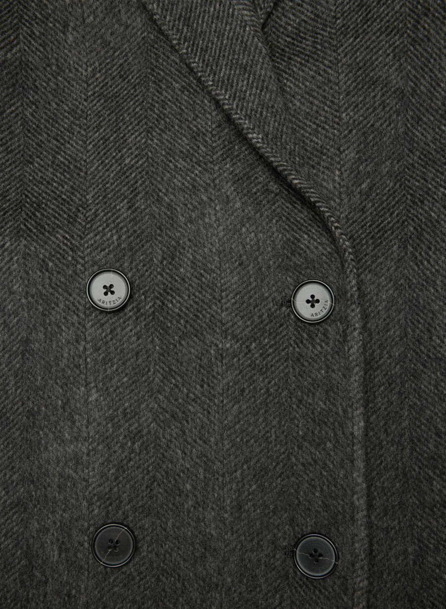 the slouch dobbeltsidig kåpe - luksuriøs rewool kent hrgbn h chlhb