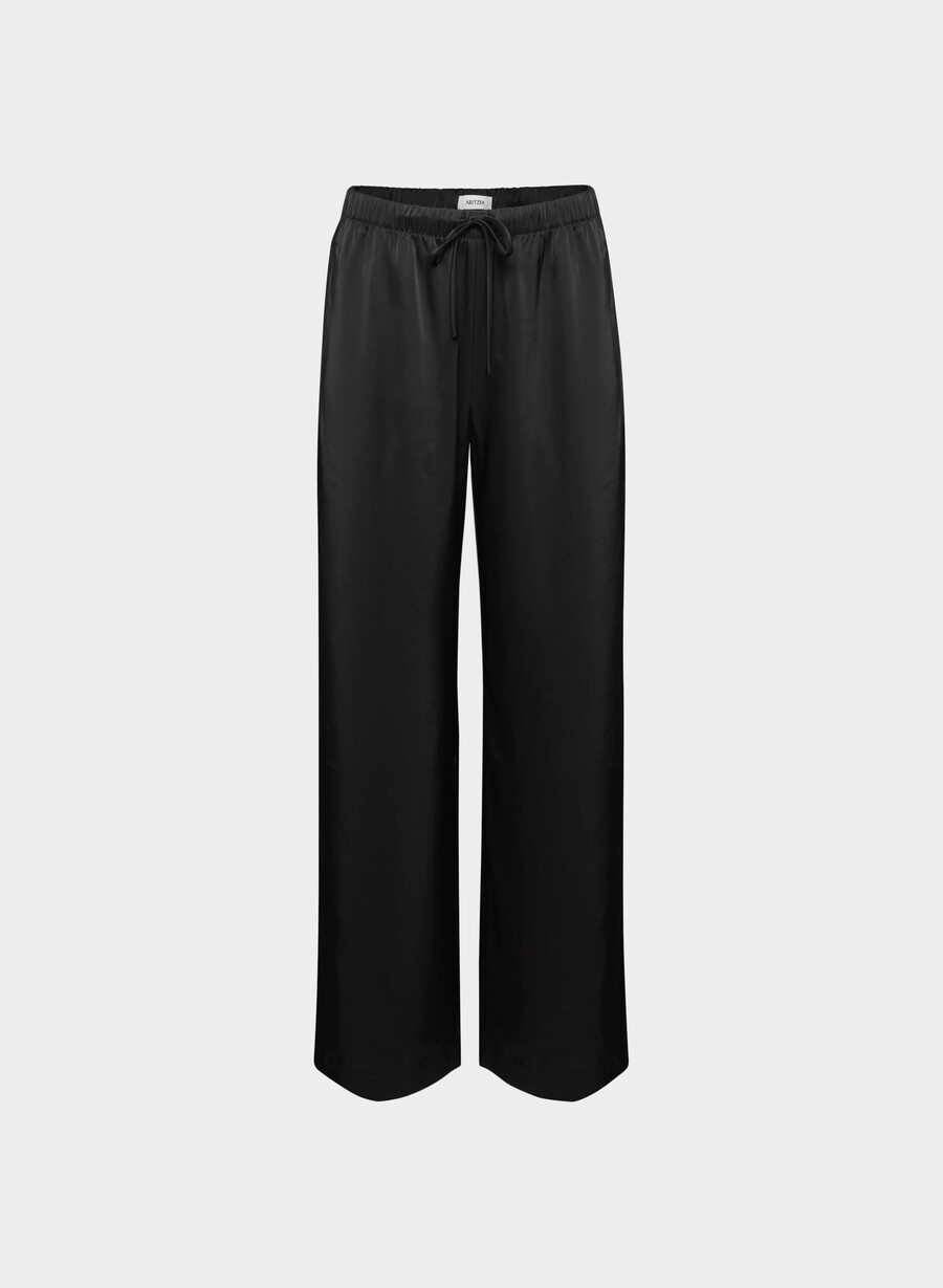 the lodge pant – sateng svart