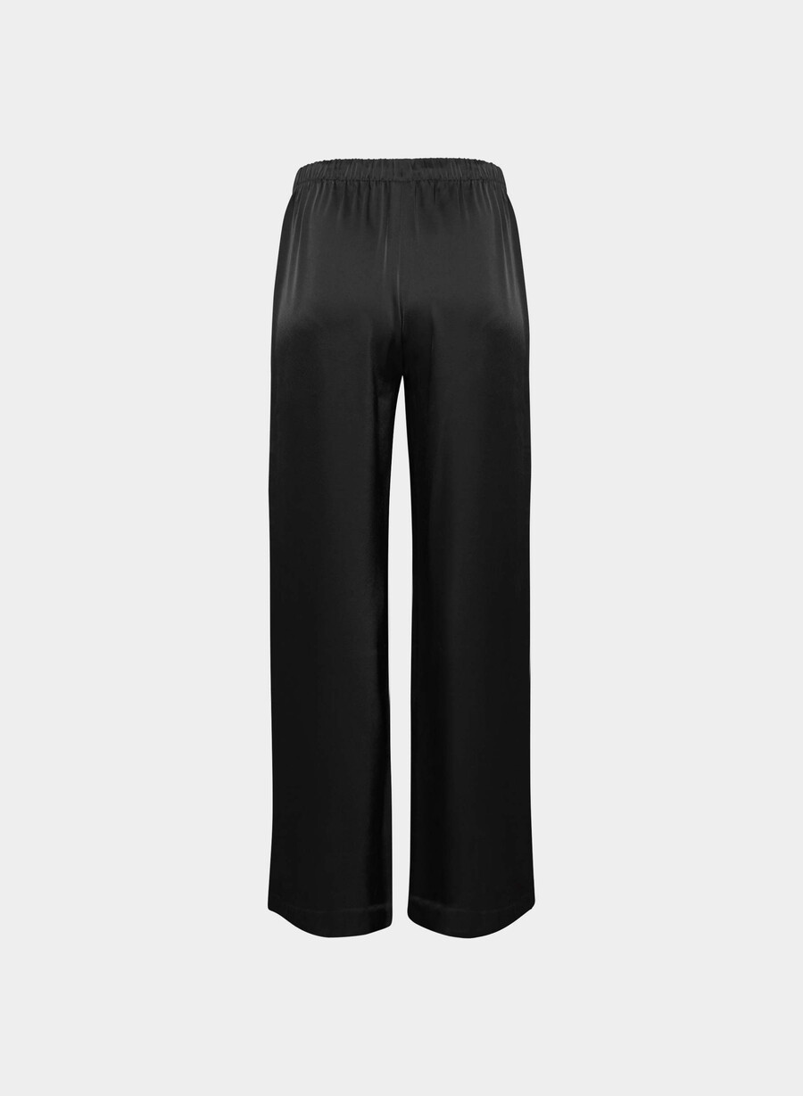 the lodge pant – sateng svart