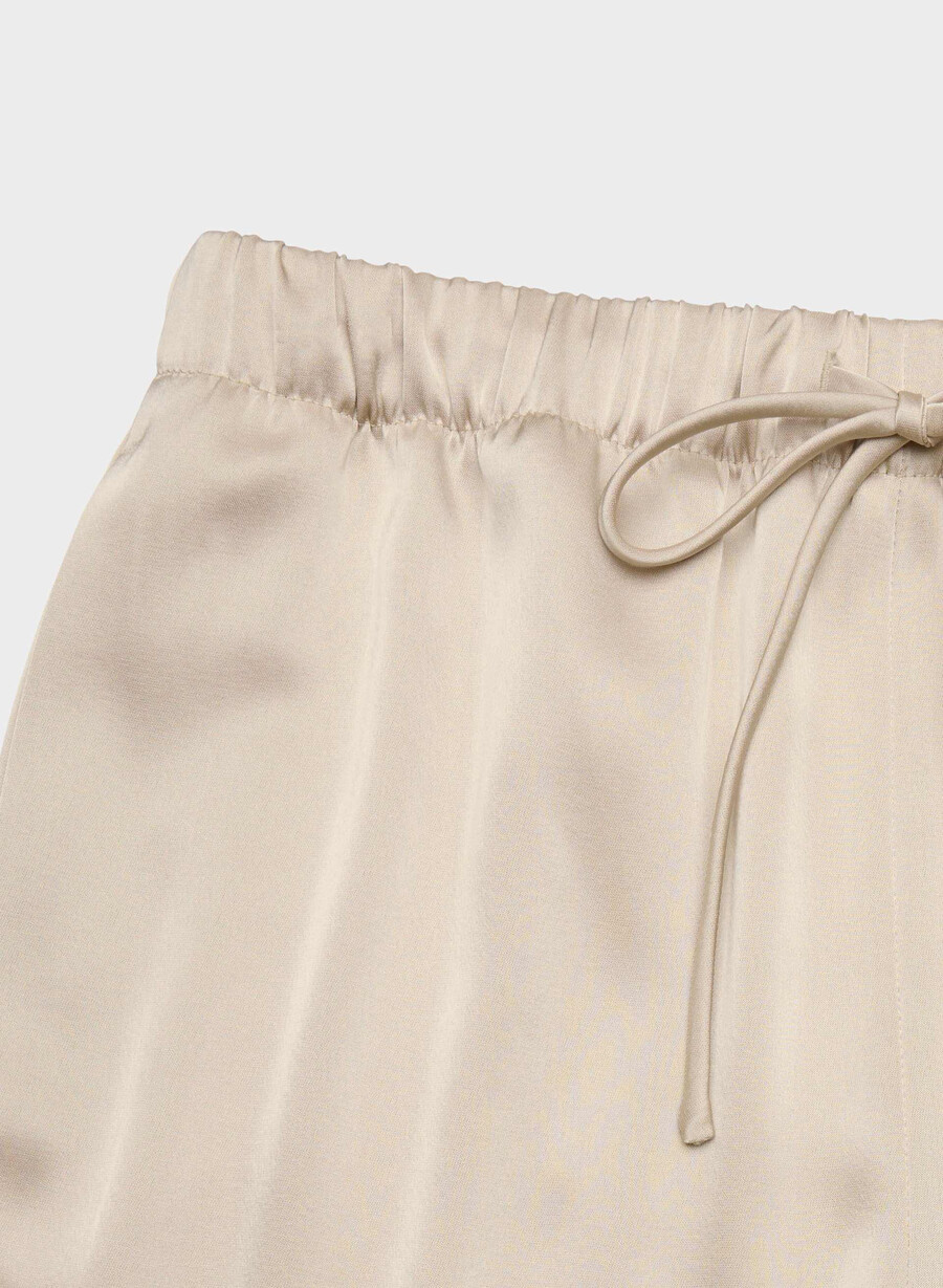 the lodge pant - sateng marcona beige