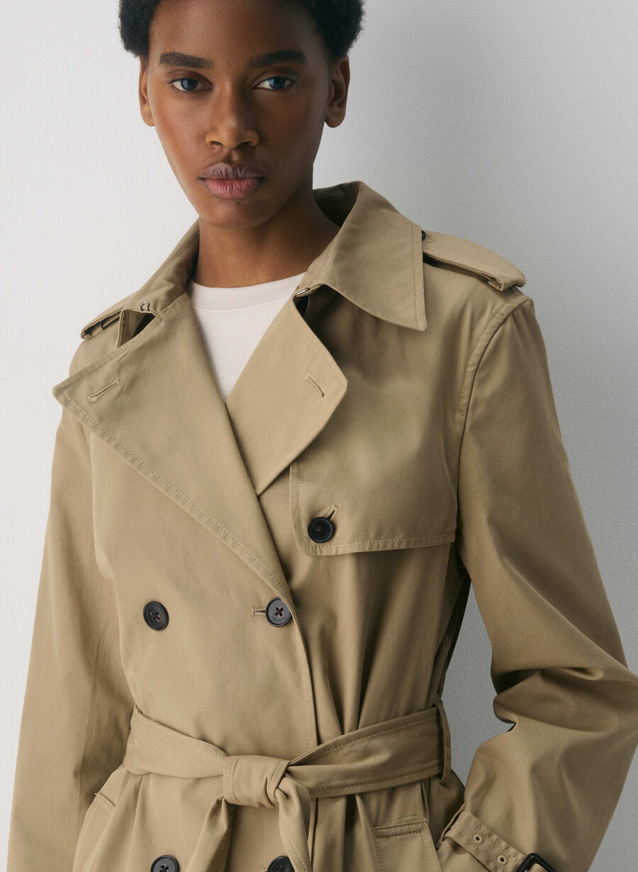 finch-trenchcoaten - city twill wicker tan