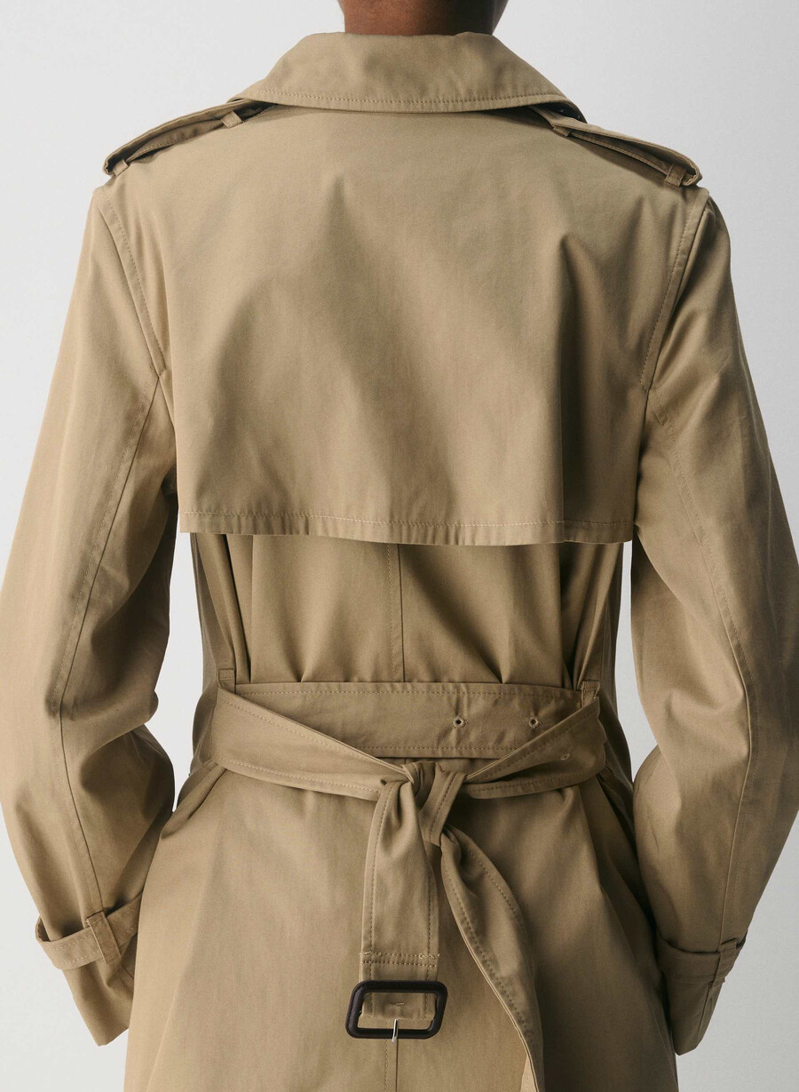 finch-trenchcoaten - city twill wicker tan