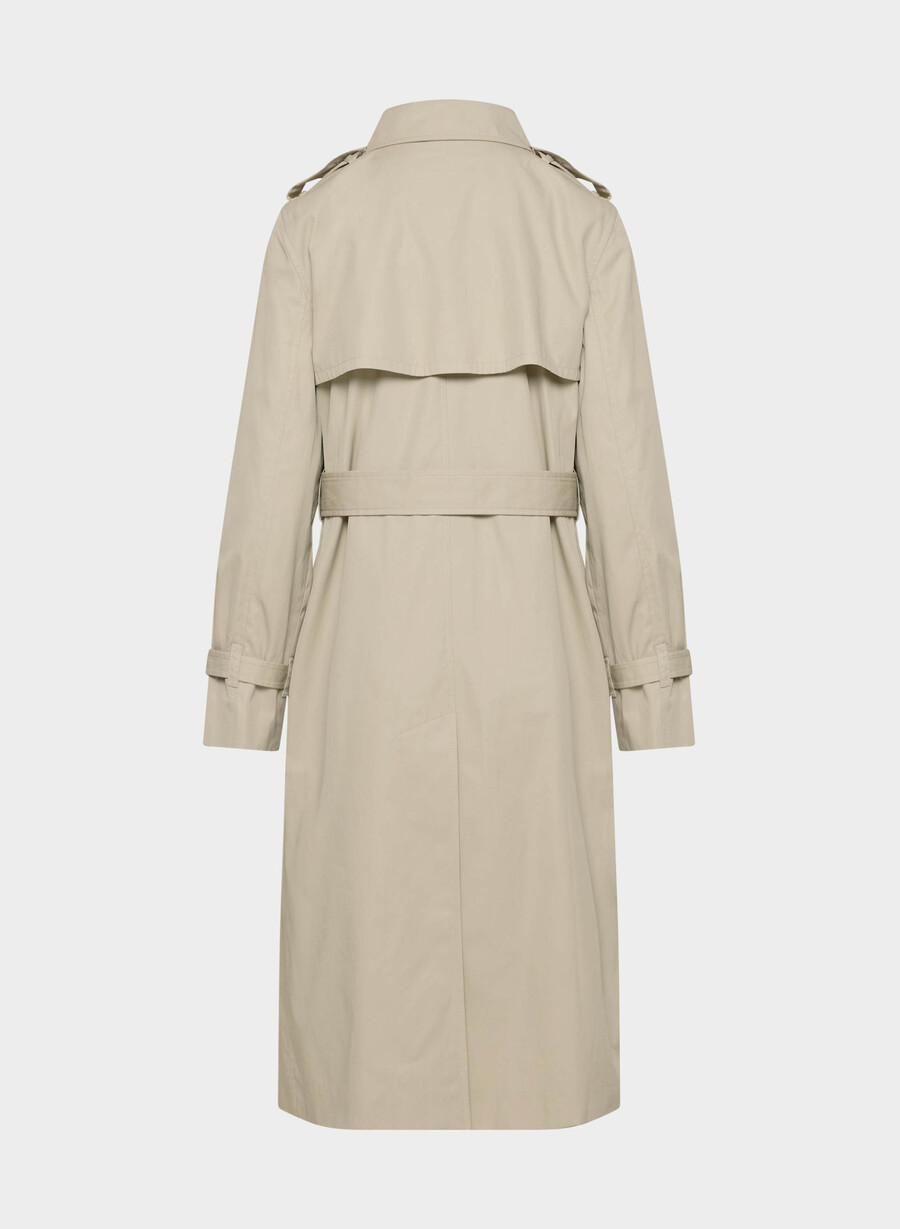 finch-trenchcoaten - city twill marcona beige