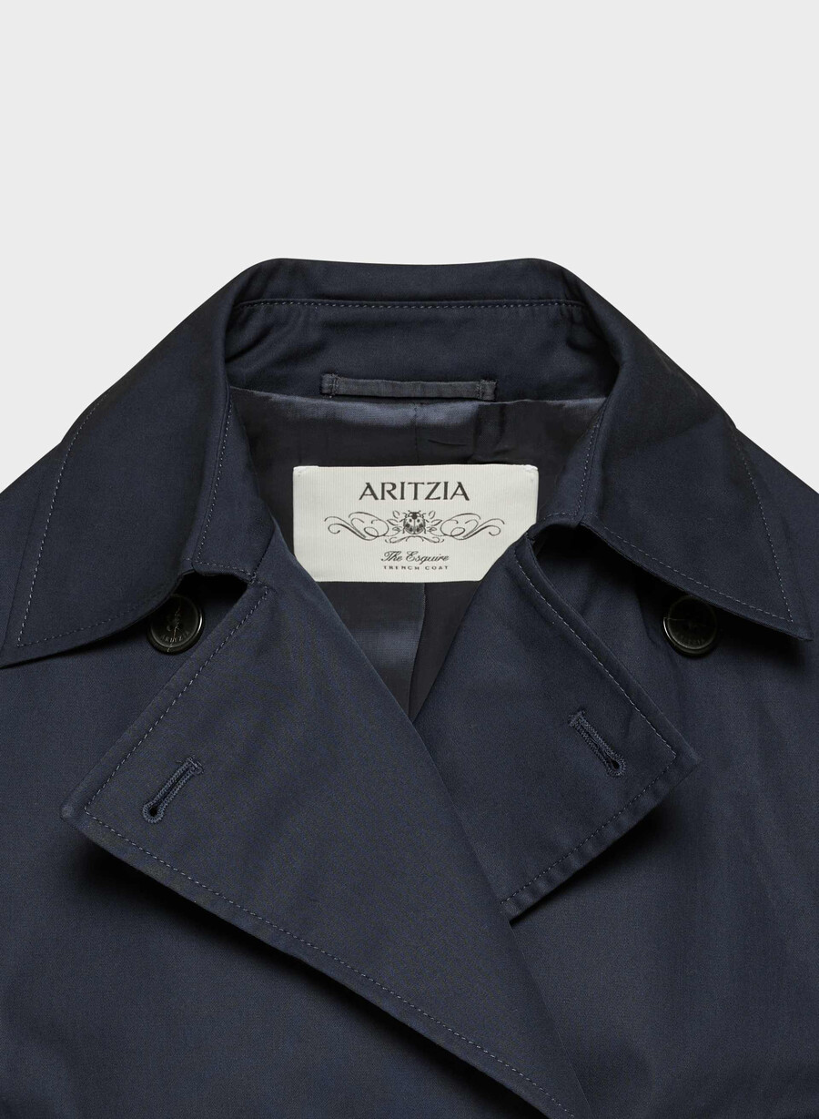 esquire-trenchcoaten – city twill admiral