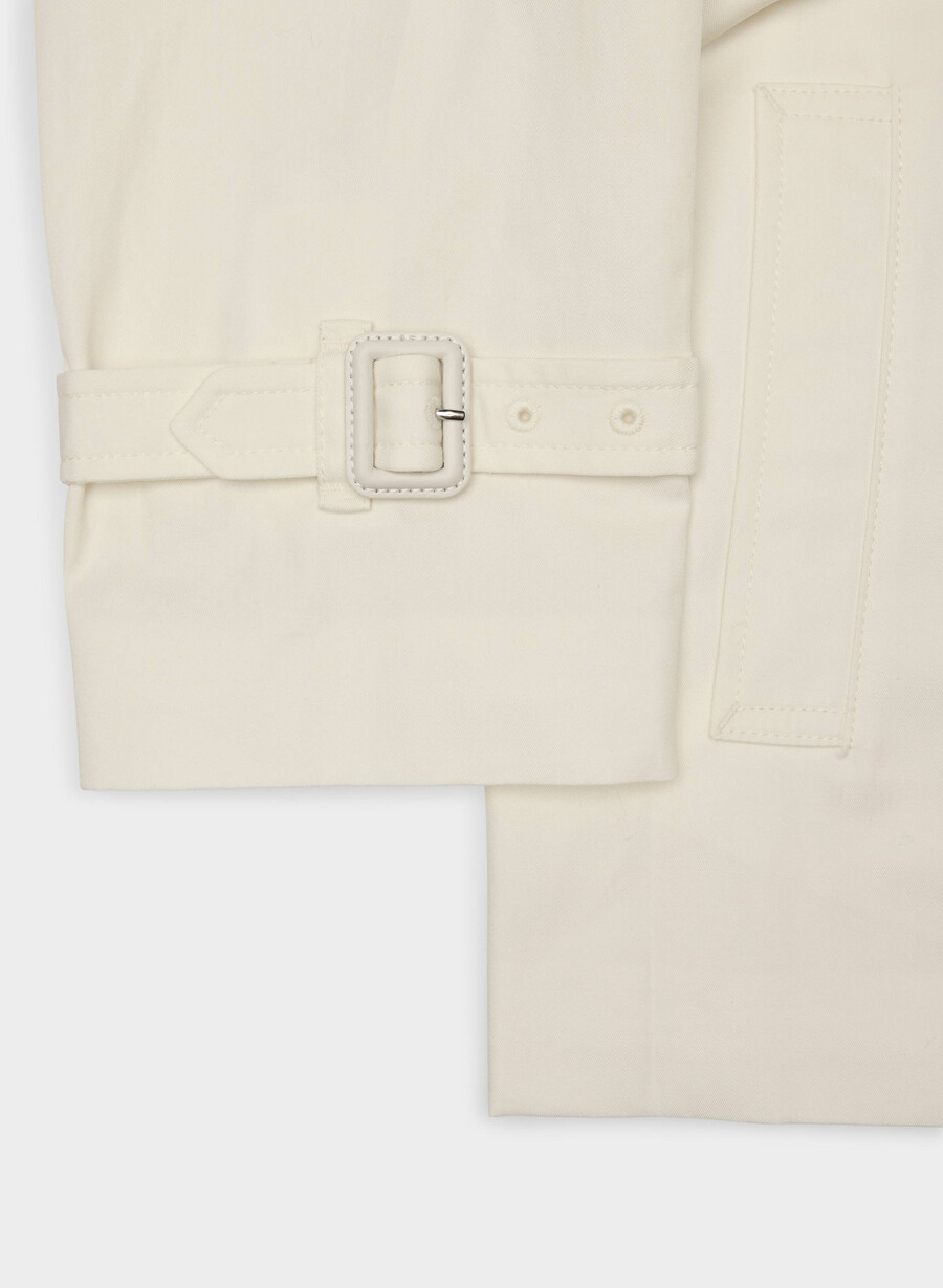 esquire trench coat - city twill lys bjØrk