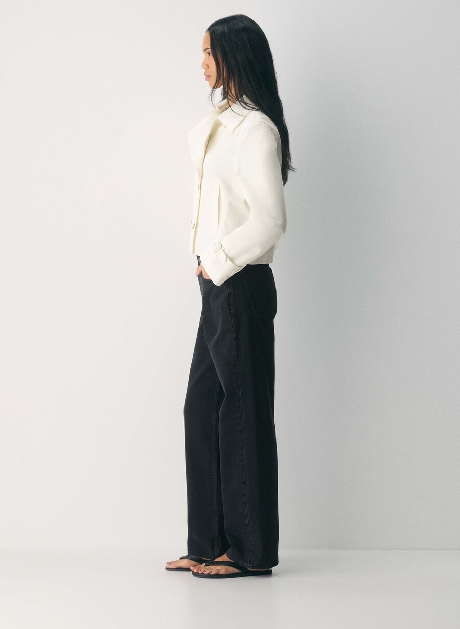 esquire trench coat - city twill lys bjØrk