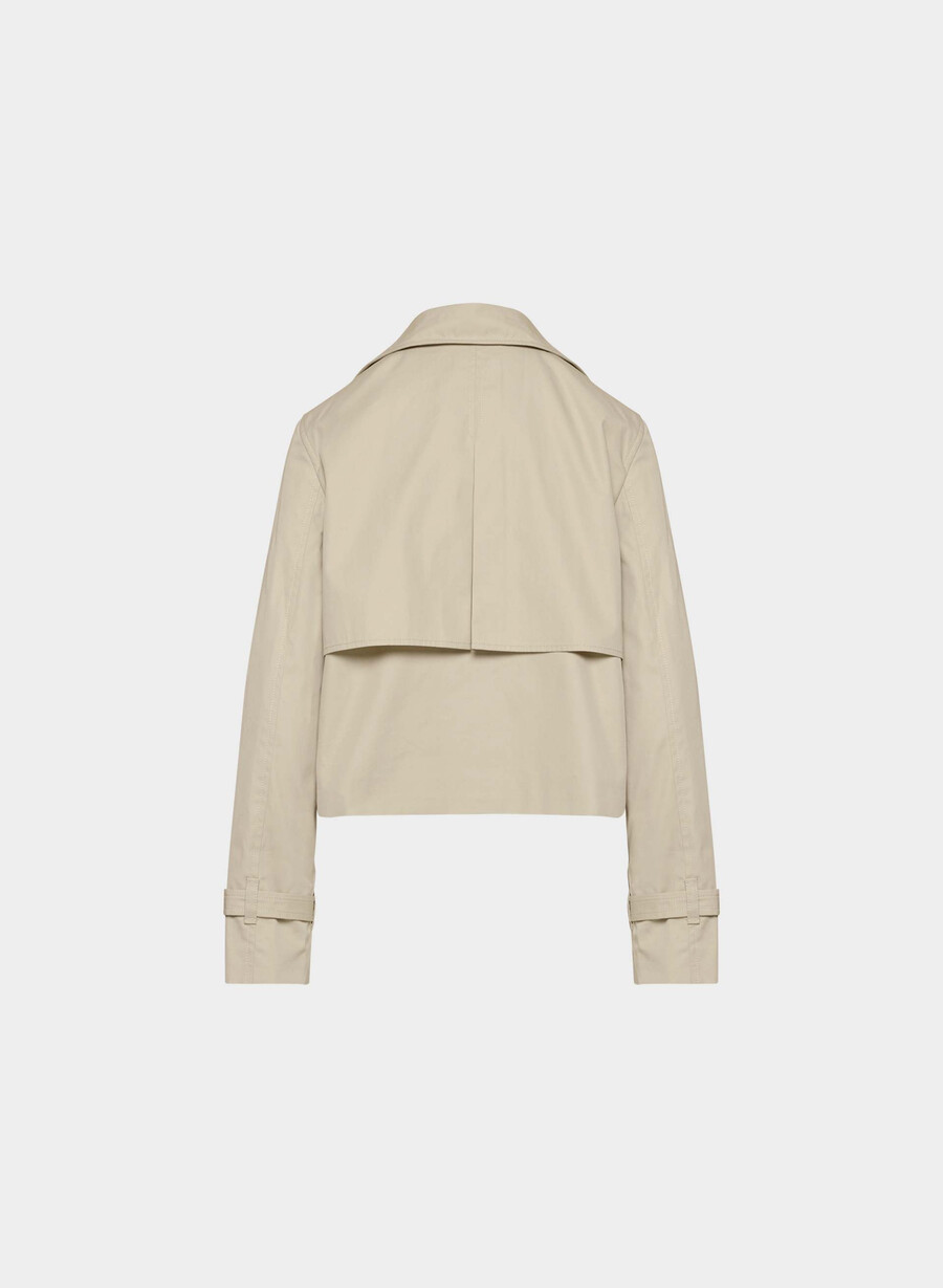 esquire trench coat - city twill marcona beige