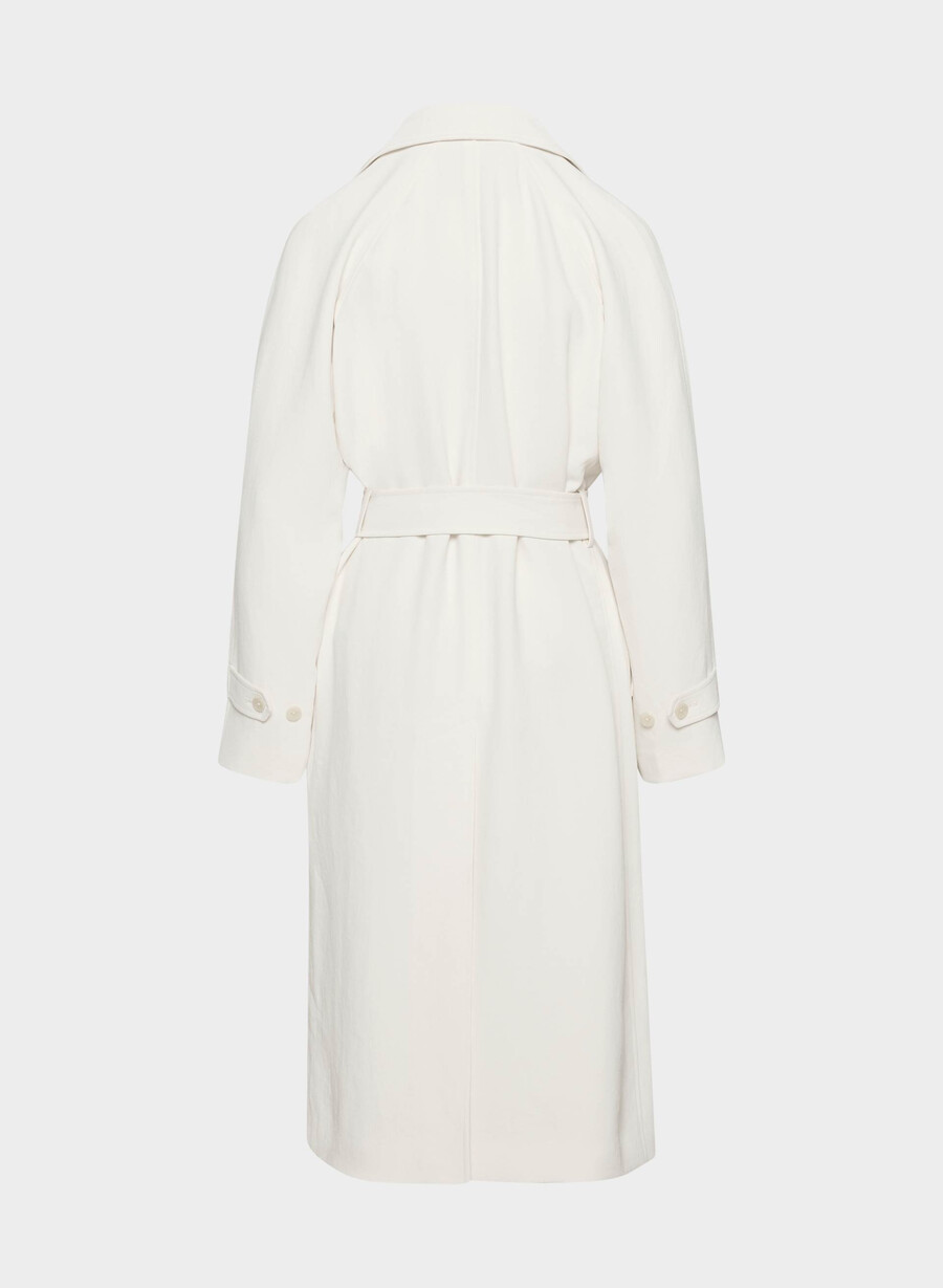 splendor trench coat - crepette lys bjØrk