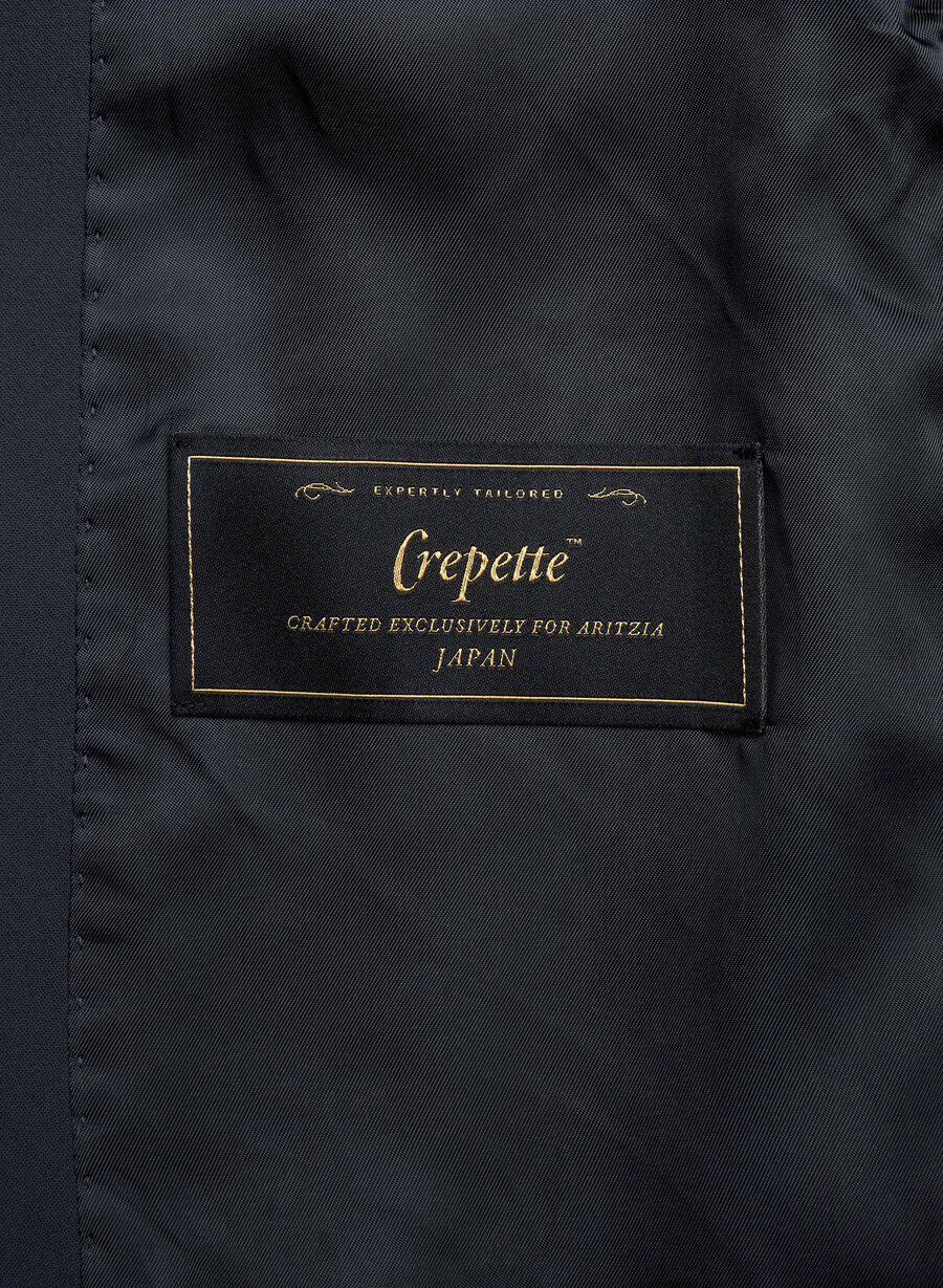 splendor trench coat - crepette mØrk navy