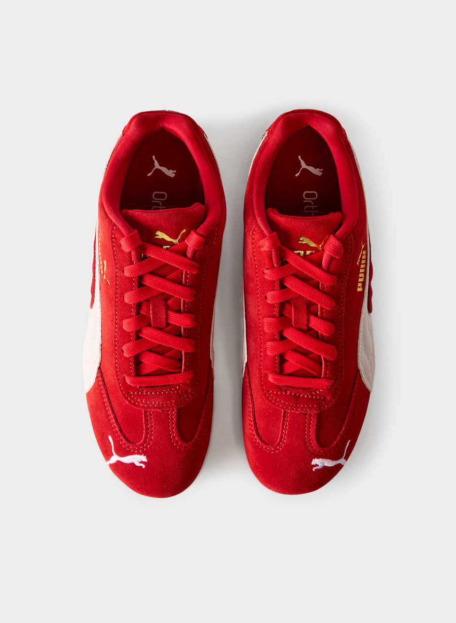 puma speedcat rØdhvit