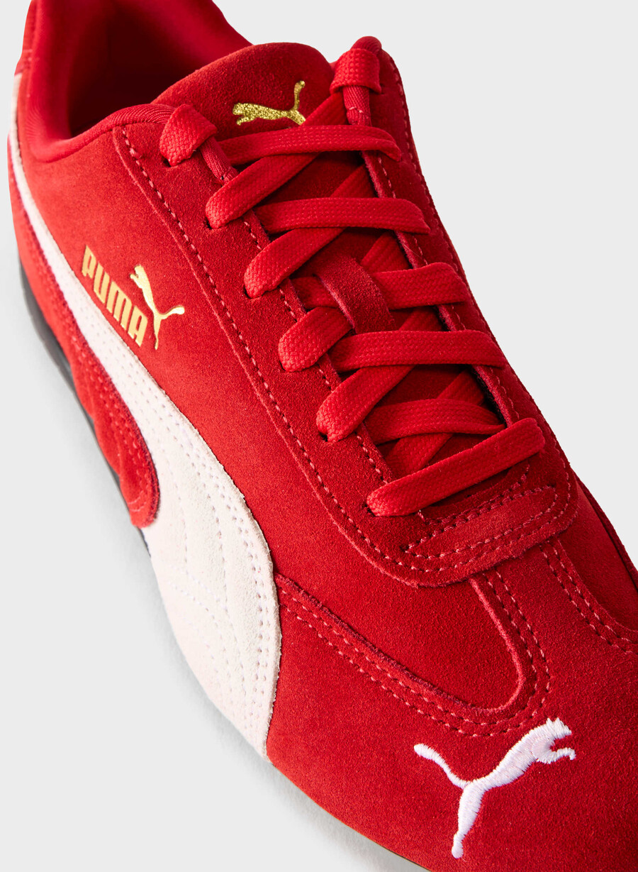 puma speedcat rØdhvit