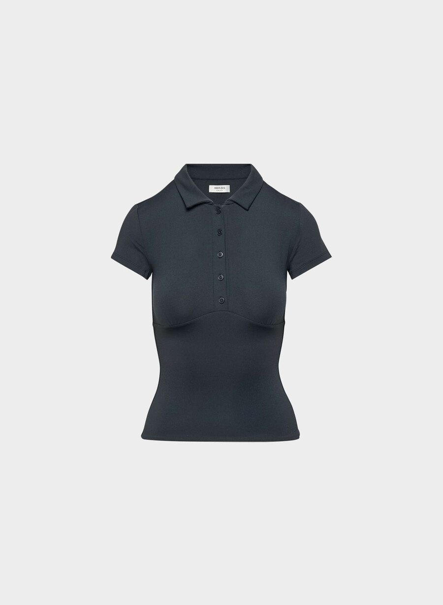 original contour flyer polo t-skjorte mØrk navy