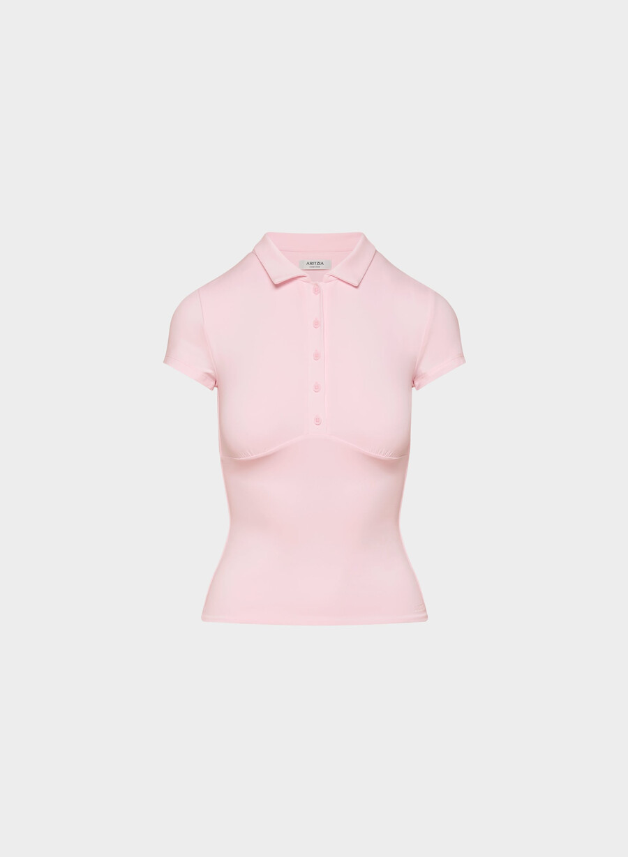 original contour flyer polo t-skjorte villa rosa