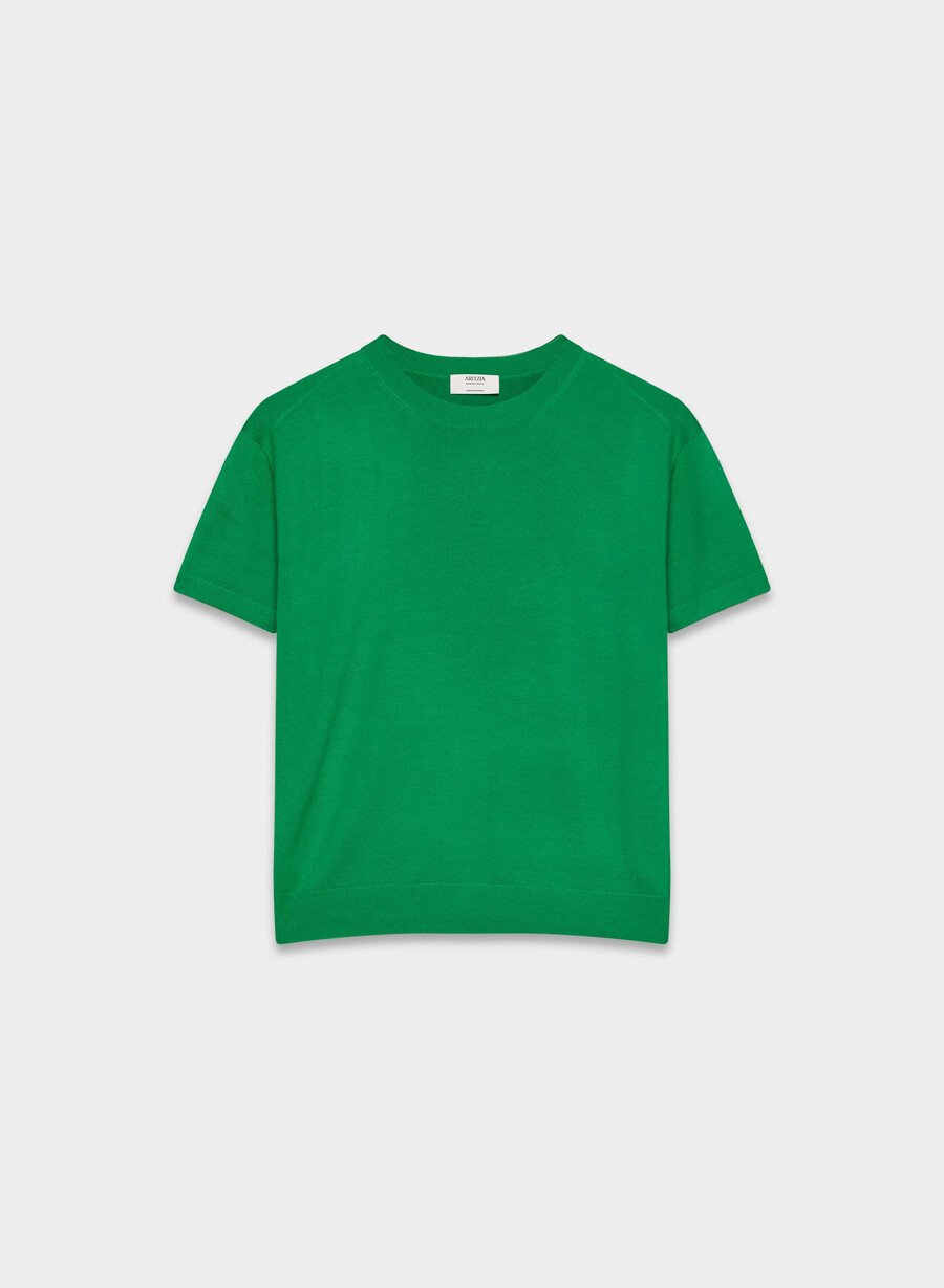 bare merinoull crew t-skjorte memphis grØnn