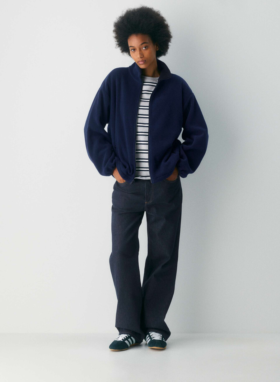 outlook zip-up true indigo
