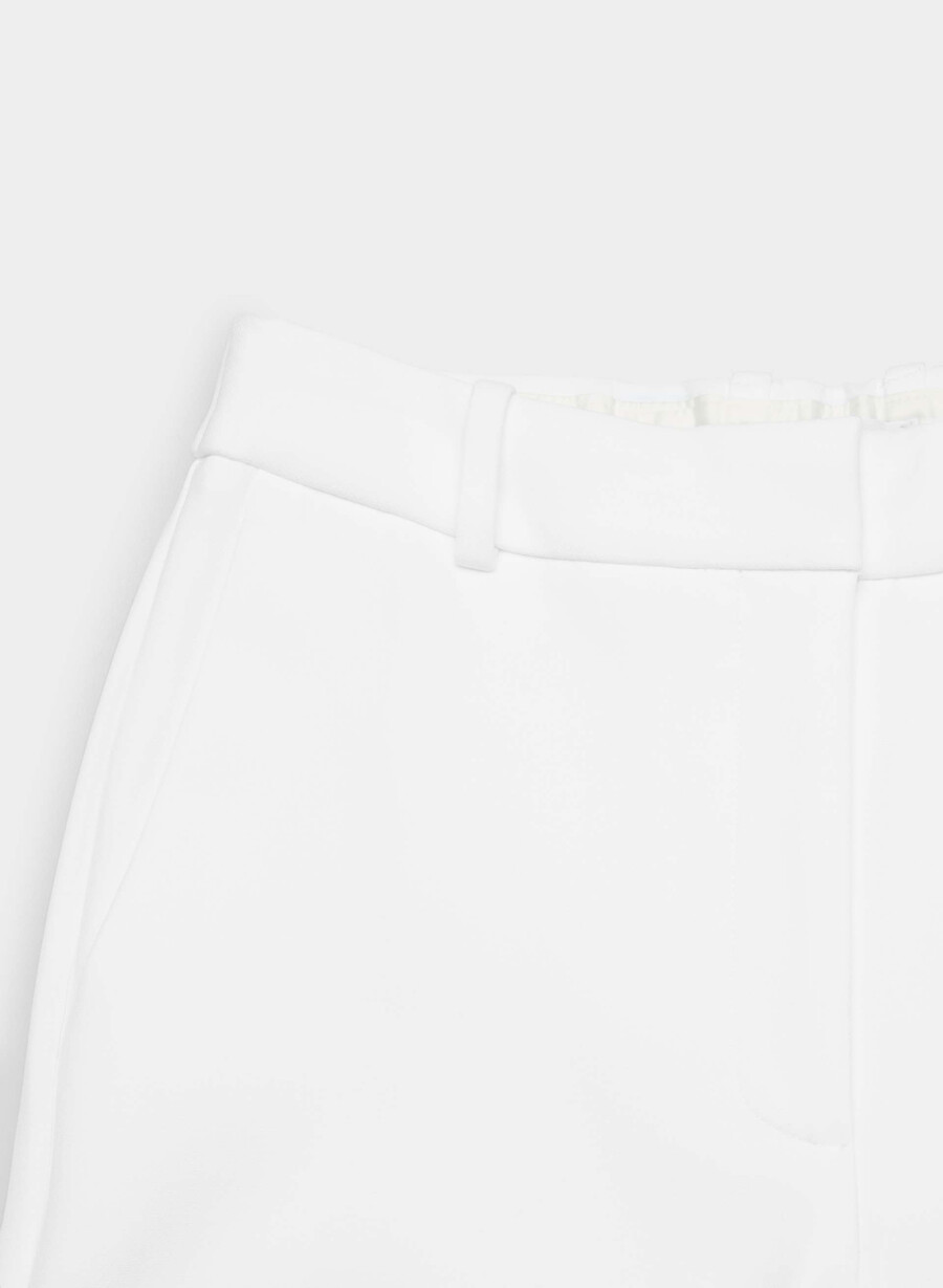 new agency pant - reessential hvit