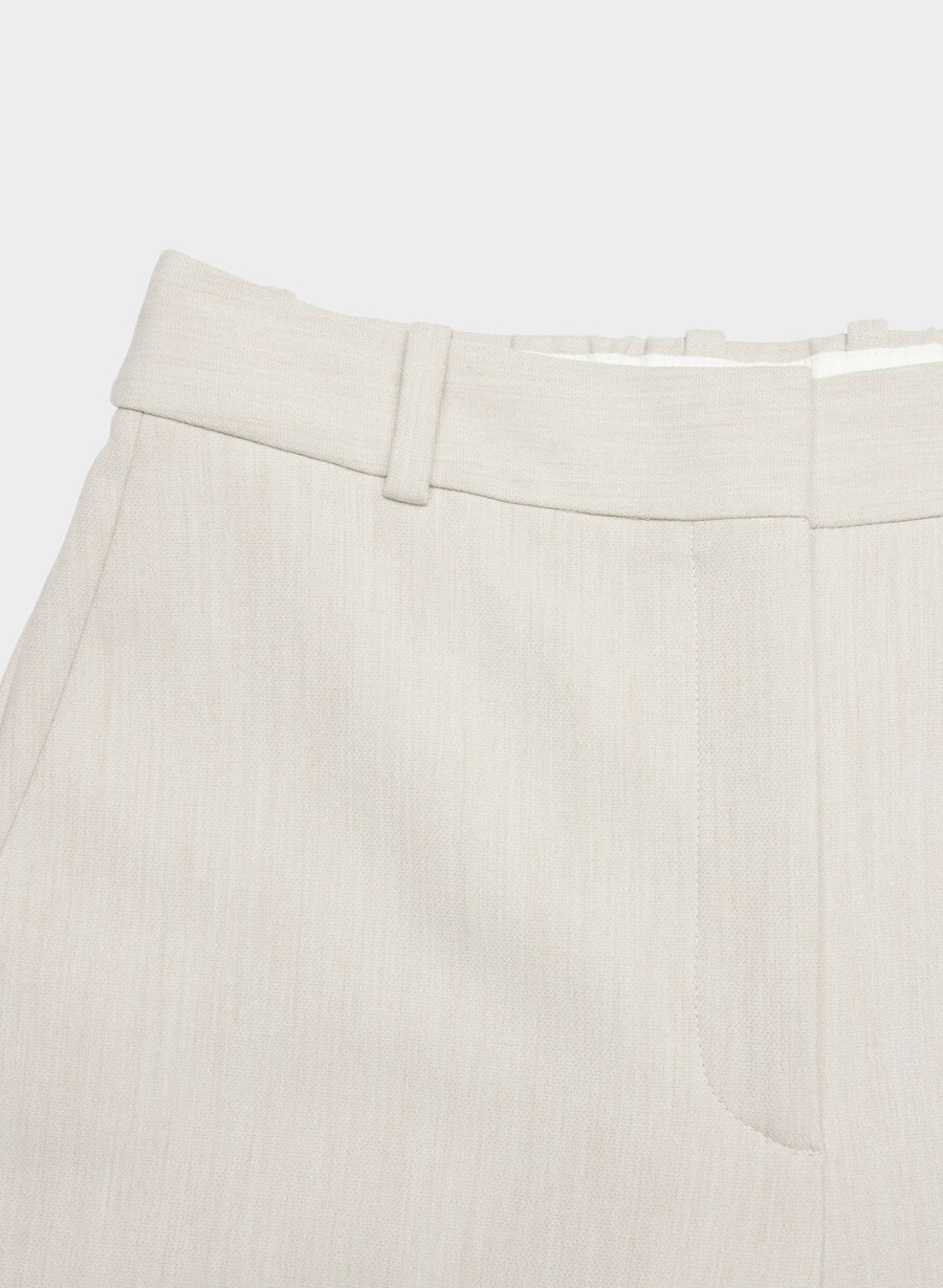 new agency pant - reessential heather matte pearl